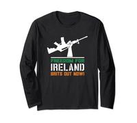 Freedom For Ireland Brits Out Now Long Sleeve T-Shirt