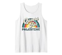 Freedom For Palestine. Queers For Palestine Tank Top