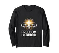 Freedom Found Here Christian Faith Redemption Identity Long Sleeve T-Shirt