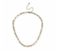 Freedom Gold-tone Paperlink Chain Necklace