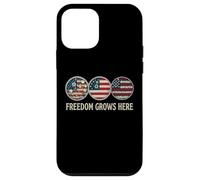 Freedom Grows Here Petri Dish Laboratory Tech Humor Case for iPhone 12 mini