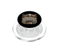 Freedom Has A Veterans Voice Est 1776 Eagle Patriot USA Flag PopSockets PopGrip for MagSafe