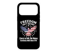 Freedom In Feet Not Meters 1776 American Liberty Case for iPhone 17 Pro Max