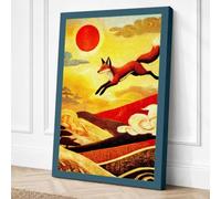 Freedom in Flight Canvas Wall Art Print 30x20 Inch
