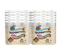 Freedom Inspirations Luxury 3Ply Quilted Shea Butter Scented Hygiene Bulk Toilet Tissue Paper Rolls 90 rolls