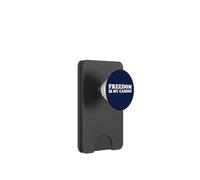 Freedom is my Cardio PopSockets PopWallet for MagSafe