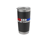 Freedom is My Cardio Stainless Steel Insulated Tumbler