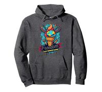 Freedom Is My Favorite Flavor Pullover Hoodie, Adult Unisex, Dark Heather Grey, XL