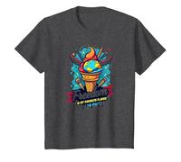 Freedom is My Favorite Flavor T-Shirt, Kids, Dark Heather Grey, 4 Years