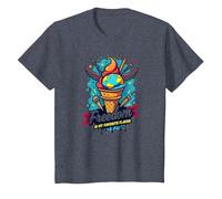 Freedom is My Favorite Flavor T-Shirt, Kids, Heather Blue, 4 Years