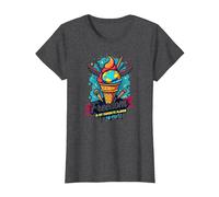 Freedom is My Favorite Flavor T-Shirt, Women, Dark Heather Grey, XXL