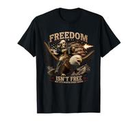 Freedom Isn’t Free But It’s Worth Every Round Patriotic Men T-Shirt