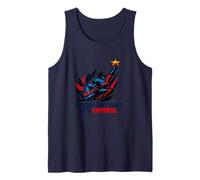Freedom Isn’t Quiet It's Earned Red White & Blue Power Star Tank Top