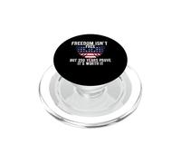 Freedom Isn't Free But 250 Years Prove It's Worth It PopSockets PopGrip for MagSafe