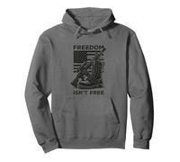 Freedom Isn't Free Combat Boot Soldier Military Veteran Pullover Hoodie