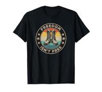 Freedom Isn't Free Combat Boots Veteran Military Soldier T-Shirt