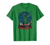 Freedom, Justice and Grilling T-Shirt, Men, Kelly Green, 3X-Large