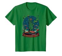 Freedom, Justice and Grilling T-Shirt, Youth, Kelly Green, X-Small