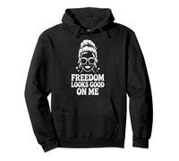 Freedom Looks Good On Me Boho Chic Freedom Pullover Hoodie