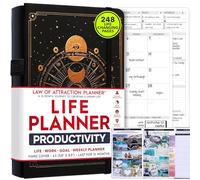 Freedom Mastery - Weekly & Monthly Planner | Gratitude Journal for Woman & Men | Personal Organiser for Productivity & Mental Health | Include Stickers & Foldable Vision Board - A5 (5.8" x 8.3")