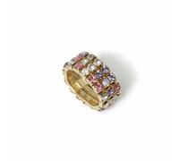 Freedom Multi Gem Crystal Fashion Ring - One Size