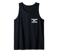 Freedom Not Fascism Liberty Statement and Peaceful Voices Tank Top