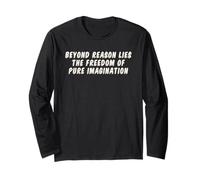 Freedom of Pure Imagination Mindfulness Meditation Zen Yoga Long Sleeve T-Shirt