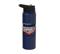Freedom Opportunity Compassion Dignity Fairness Endless Stainless Steel Insulated Water Bottle