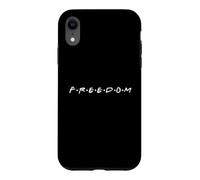 FREEDOM Patriotic 4th Of July Fight Injustice Anti Slavery Case for iPhone XR