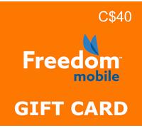 Freedom PIN C$40 Gift Card CA
