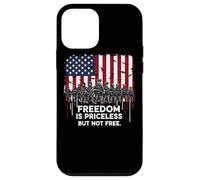 Freedom Priceless Veteran Patriotic U.S Army Veteran Shirt Case for iPhone 12 mini