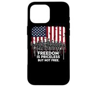 Freedom Priceless Veteran Patriotic U.S Army Veteran Shirt Case for iPhone 16 Pro Max