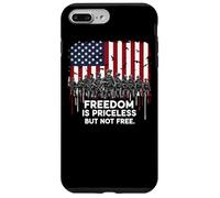 Freedom Priceless Veteran Patriotic U.S Army Veteran Shirt Case for iPhone 7 Plus/8 Plus