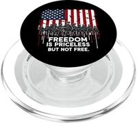 Freedom Priceless Veteran Patriotic U.S Army Veteran Shirt PopSockets PopGrip for MagSafe
