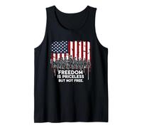 Freedom Priceless Veteran Patriotic U.S Army Veteran Shirt Tank Top