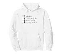 Freedom Racial Equality Human Rights Gender Equality Pullover Hoodie