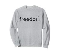 Freedom - Self Employed Mindset Flying Away Design Sweatshirt