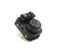 Freedom Shines Mirror Control Switch for Teana Qashqai 2013-2018, Black, Push Button Actuator, Manual Operation, 1 Count