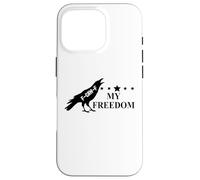 Freedom Sign That Says Freedom Fuck Fascism Resist No Kings Case for iPhone 16 Pro
