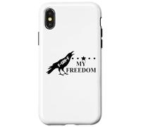 Freedom Sign That Says Freedom Fuck Fascism Resist No Kings Case for iPhone X/XS