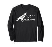 Freedom Sign That Says Freedom Fuck Fascism Resist Protest Long Sleeve T-Shirt