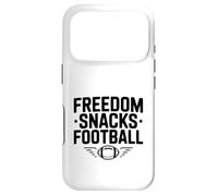 Freedom Snacks for Football Lovers Game Day Fun Case for iPhone 17 Pro