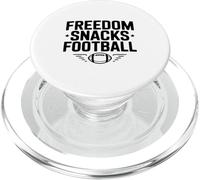 Freedom Snacks for Football Lovers Game Day Fun PopSockets PopGrip for MagSafe