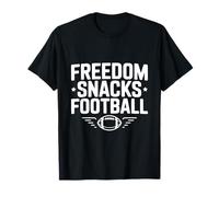 Freedom Snacks for Football Lovers Game Day Fun T-Shirt