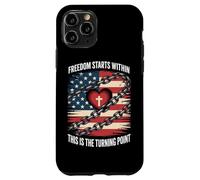 Freedom Starts Within This Is The Turning Point Case for iPhone 11 Pro