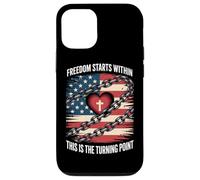 Freedom Starts Within This Is The Turning Point Case for iPhone 12/12 Pro