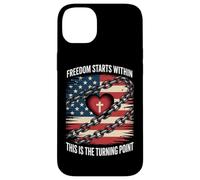 Freedom Starts Within This Is The Turning Point Case for iPhone 14 Plus