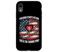 Freedom Starts Within This Is The Turning Point Case for iPhone XR