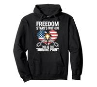 Freedom Starts Within This Is The Turning Point Pullover Hoodie