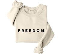 Freedom Sweashirt Women Vintage Democracy American Patriot Freedom Shirt Unisex